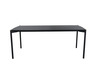 Söögilaud Venture Design Pelle, 75 x 190 x 90 cm, must
