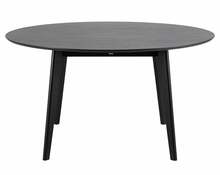 Söögilaud Actona Roxby, D140 x H76 cm, must