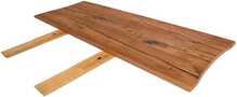 Laua pikendusplaat Home4you Rotterdam, 50 x 100 cm, tamm/pruun