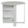 Pikendatav laud Kalune Design Middle, 90 x 45 x 77 cm, valge