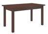 Söögilaud ADRK Furniture Rodos 14, 140 - 180 x 80 x 76 cm, pähkel/pruun