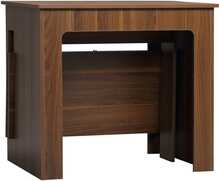 Transformeeritav söögilaud Homcom, 180 x 85 x 75 cm, pruun