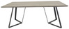 Söögilaud Ventraa Home Marina, 180 x 90 x 75 cm, must/hall tamm
