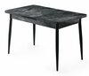 Söögilaud Kalune Design Ay, 120 - 150 x 70 x 75 cm, antratsiit