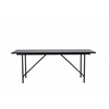 Söögilaud Venture Design Astrid, 200 x 90 cm, must