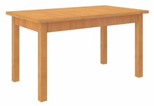 Söögilaud ADRK Furniture Rodos 59, 140 - 180 x 80 x 76cm, pruun