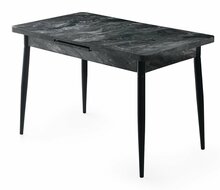 Söögilaud Kalune Design Ay, 120 - 150 x 70 x 75 cm, antratsiit