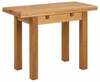 Pikendatav söögilaud Home4you Kenley, 100 x 45-90 x 75 cm, tamme värvi