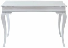 Laiendatav söögilaud Kalune Design Albero 28, 120 - 160 x 80 x 75 cm, valge