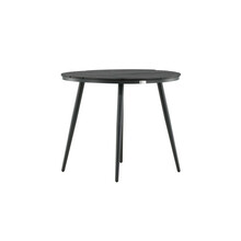 Söögilaud Venture Design Break, ümmargune, 90 cm, must
