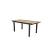 Söögilaud Venture Design Meksika, 180 x 74 x 90 cm, must/pruun