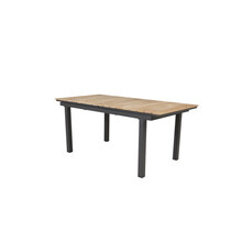 Söögilaud Venture Design Meksika, 180 x 74 x 90 cm, must/pruun