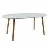 Pikendatav söögilaud Actona Belina, 170-270 x 100 x 74 cm, valge/pruun