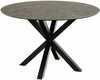 Söögilaud Actona Heaven, D119 x H75,5 cm, hall/must