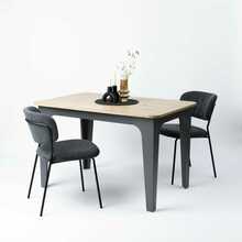 Söögilaud RVG Bond Artisan Oak, 120 cm, antratsiit