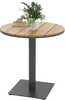 Ümberlaua Outsunny, Ø70 cm, teras, naturaalne puit