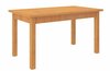 Söögilaud ADRK Furniture Rodos 52, 140 - 180 x 80 x 76 cm, pruun