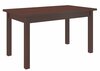 Söögilaud ADRK Furniture Rodos 53, 140 - 180 x 80 x 76 cm, pähkel/pruun