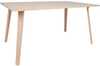 Söögilaud Home4you Adora, 150 x 90 x 73 cm, helepruun