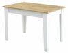 Söögilaud Kalune Design Kiev 512, 72 x 110 x 75 cm, tamm/valge/beež