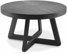 Pikendatav söögilaud Micadoni Dustin 2, 130 - 230 x 130 x 76 cm, must