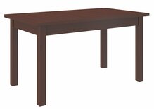 Söögilaud ADRK Furniture Rodos 53, 140 - 180 x 80 x 76 cm, pähkel/pruun