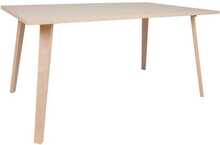 Söögilaud Home4you Adora, 150 x 90 x 73 cm, helepruun