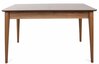 Söögilaud Asir Lotus 1123, 130 - 165 x 80 x 75 cm, pähkel/pruun