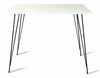 Söögilaud Kalune Design Sandalf, 90 x 90 x 75 cm, valge
