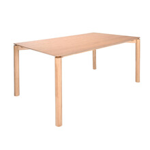 Söögilaud Home4You Gardenia, 150 x 90 x 75 cm, tamme värvi