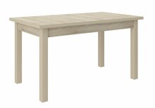 Söögilaud ADRK Furniture Rodos 53, 140 - 180 x 80 x 76 cm, pruunikas