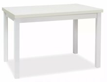 Söögilaud Signal Meble Adam 140 ADAMBM100140, 140 x 60 x 75 cm, valge