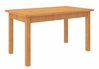 Söögilaud ADRK Furniture Rodos 57, 140 - 180 x 80 x 76 cm, pruun