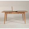 Pikendatav söögilaud Kalune Design Vina, 129 - 163 x 80 x 75 cm, pruun