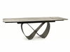 Söögilaud Signal Meble Infinity, 160(240) x 95 cm, pruun/valge