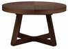 Pikendatav söögilaud Micadoni Home Dustin, 130 - 230 x 130 x 76 cm, tumepruun/pähkel