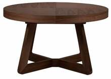 Pikendatav söögilaud Micadoni Home Dustin, 130 - 230 x 130 x 76 cm, tumepruun/pähkel