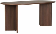 Söögilaud Nordure Sablin, 89,5 x 180 x 75 cm, pruun
