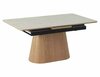Söögilaud Signal Meble Monaco, 160-200 x 90 x 75 cm, liiv/pruun