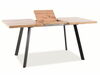 Söögilaud Signal Meble Brick, 120 - 160 x 80 x 75 cm, tamm