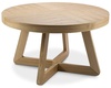 Pikendatav söögilaud Micadoni Dustin 1, 130 - 230 x 130 x 76 cm, tamm/pruun