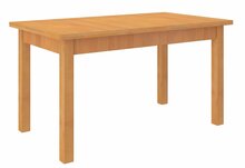 Pikendatav söögilaud ADRK Furniture Rodos 53, 140 - 180 x 80 x 76 cm, pruun