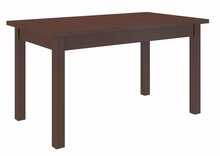 Söögilaud ADRK Furniture Rodos 59, 140 - 180 x 80 x 76 cm, pähkel/pruun
