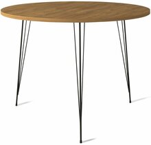 Söögilaud Kalune Design Sandalf, 90 x 90 x 75 cm, Kauka tamme