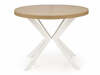 Pikendatav söögilaud Halmar Peroni, 100 - 250 x 100 x 75 cm, tamm/valge