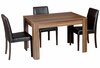 Söögilaud Kalune Design Single 120, 120 x 80 x 78 cm, pähkel, pruun