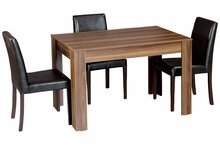 Söögilaud Kalune Design Single 120, 120 x 80 x 78 cm, pähkel, pruun