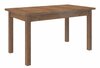 Söögilaud ADRK Furniture Rodos 52, 140 - 180 x 80 x 76 cm, pruunikas