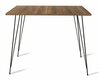 Söögilaud Kalune Design Sandalf Square, 90 x 90 x 75 cm, pähkel