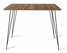 Söögilaud Kalune Design Sandalf Square, 90 x 90 x 75 cm, pähkel